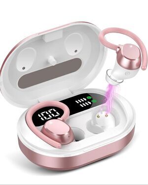 Ear buds Wireless Earbuds, HiFi Stereo Bluetooth 5.3 Running Headphones New